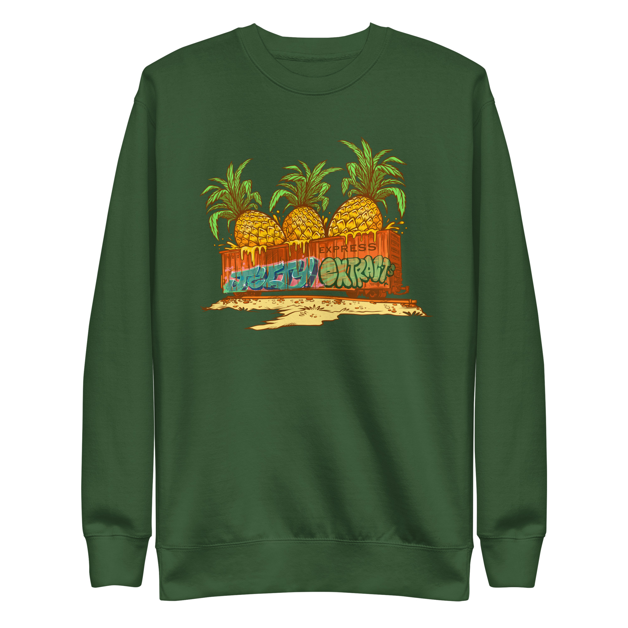unisex-premium-sweatshirt-forest-green-front-64136bbe276a7.jpg
