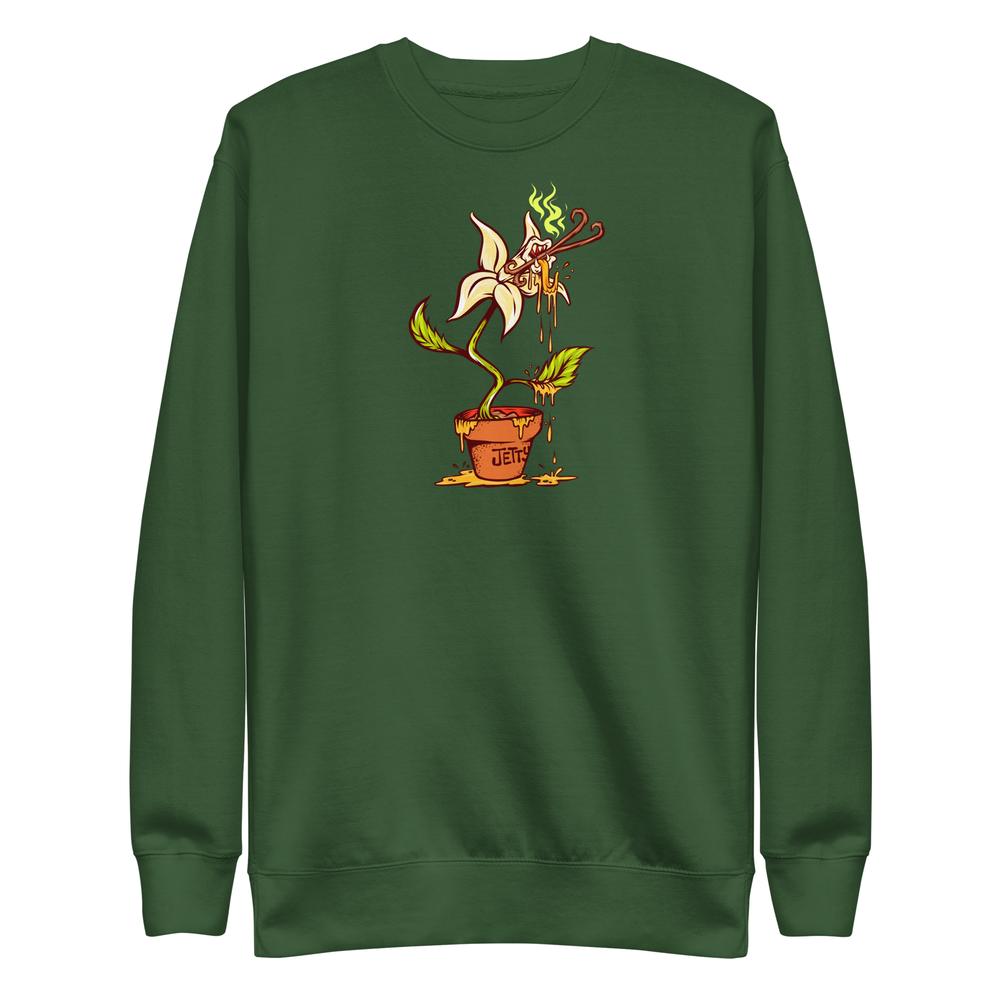 unisex-premium-sweatshirt-forest-green-front-684d01bd9b8e6
