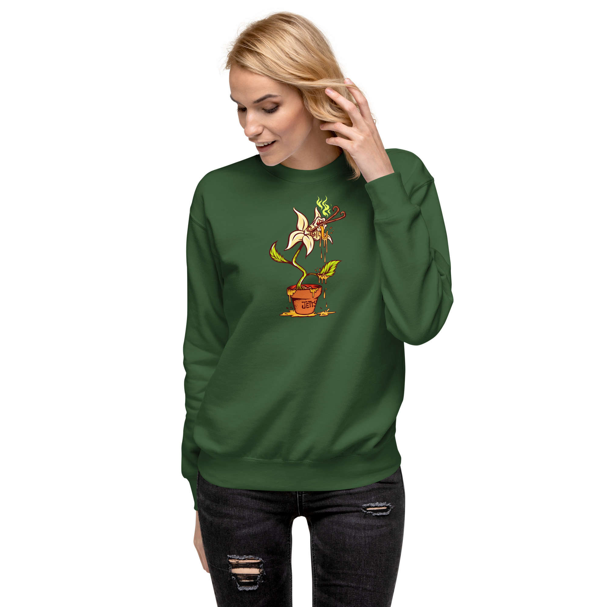 unisex-premium-sweatshirt-forest-green-front-684d01bd9ddea