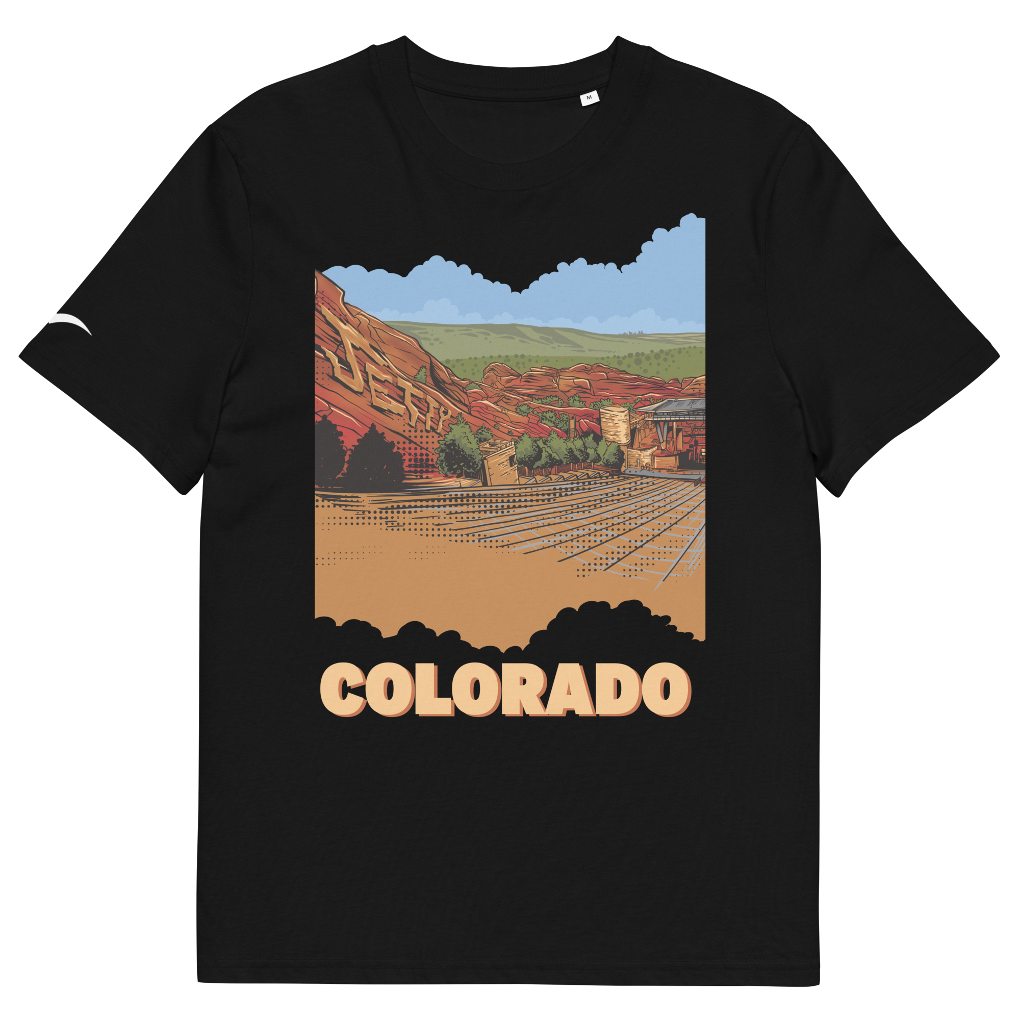 unisex-organic-cotton-t-shirt-black-front-685d687d6f459