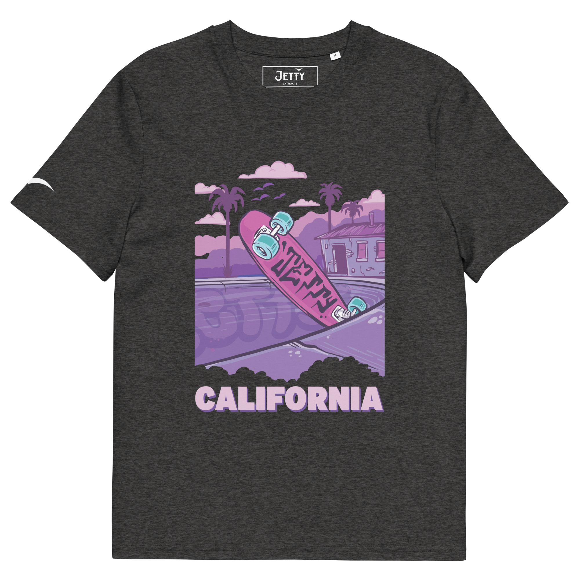 unisex-organic-cotton-t-shirt-dark-heather-grey-front-6858d7e5e0d51