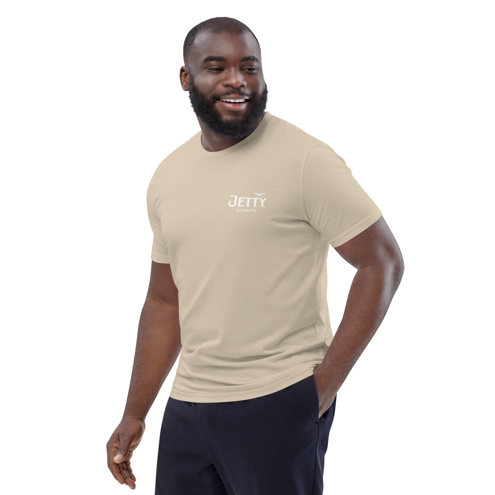 unisex-organic-cotton-t-shirt-desert-dust-left-front-684b8ae21fa74