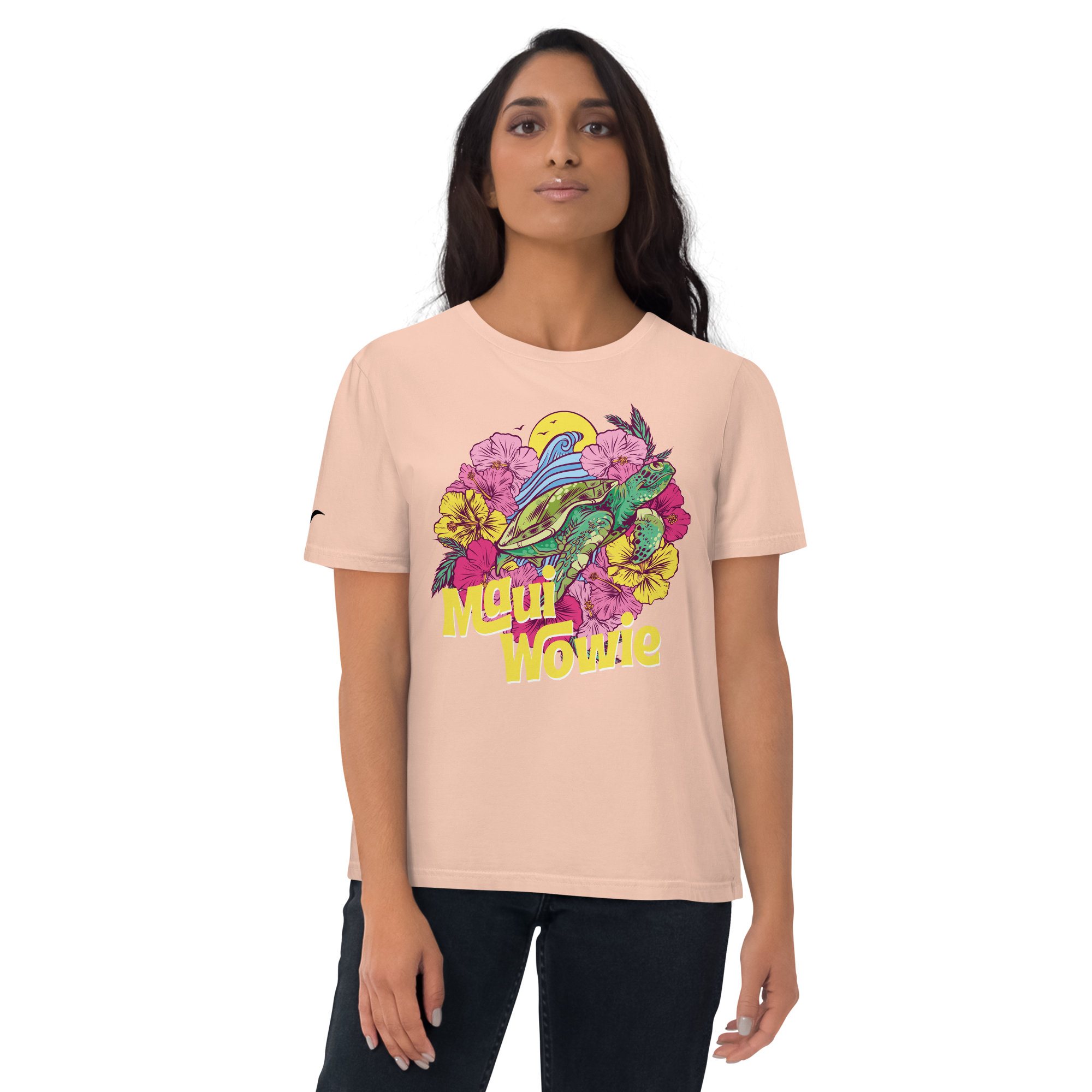 unisex-organic-cotton-t-shirt-fraiche-peche-front-685f7be78097a
