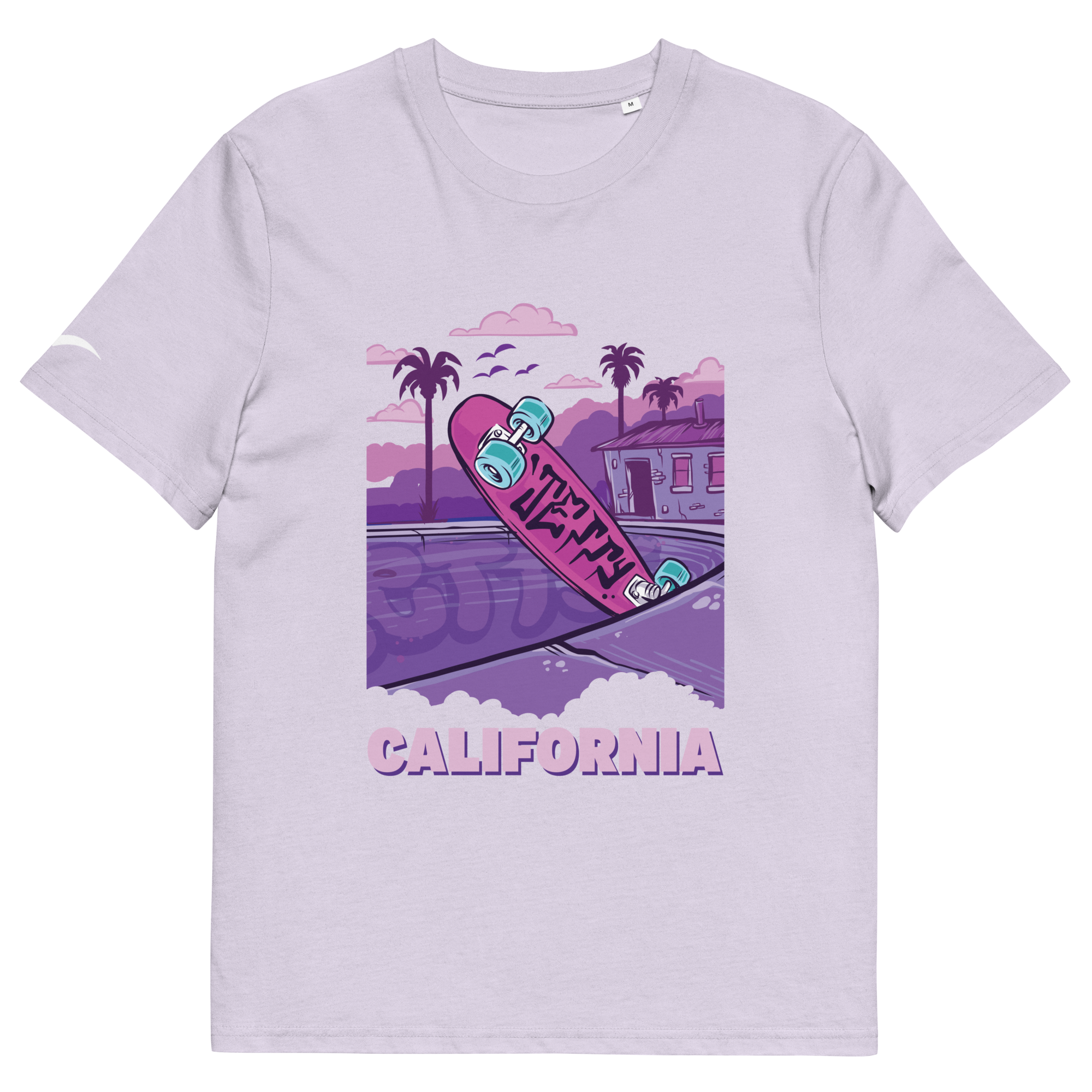 unisex-organic-cotton-t-shirt-lavender-front-6858d7e635d39