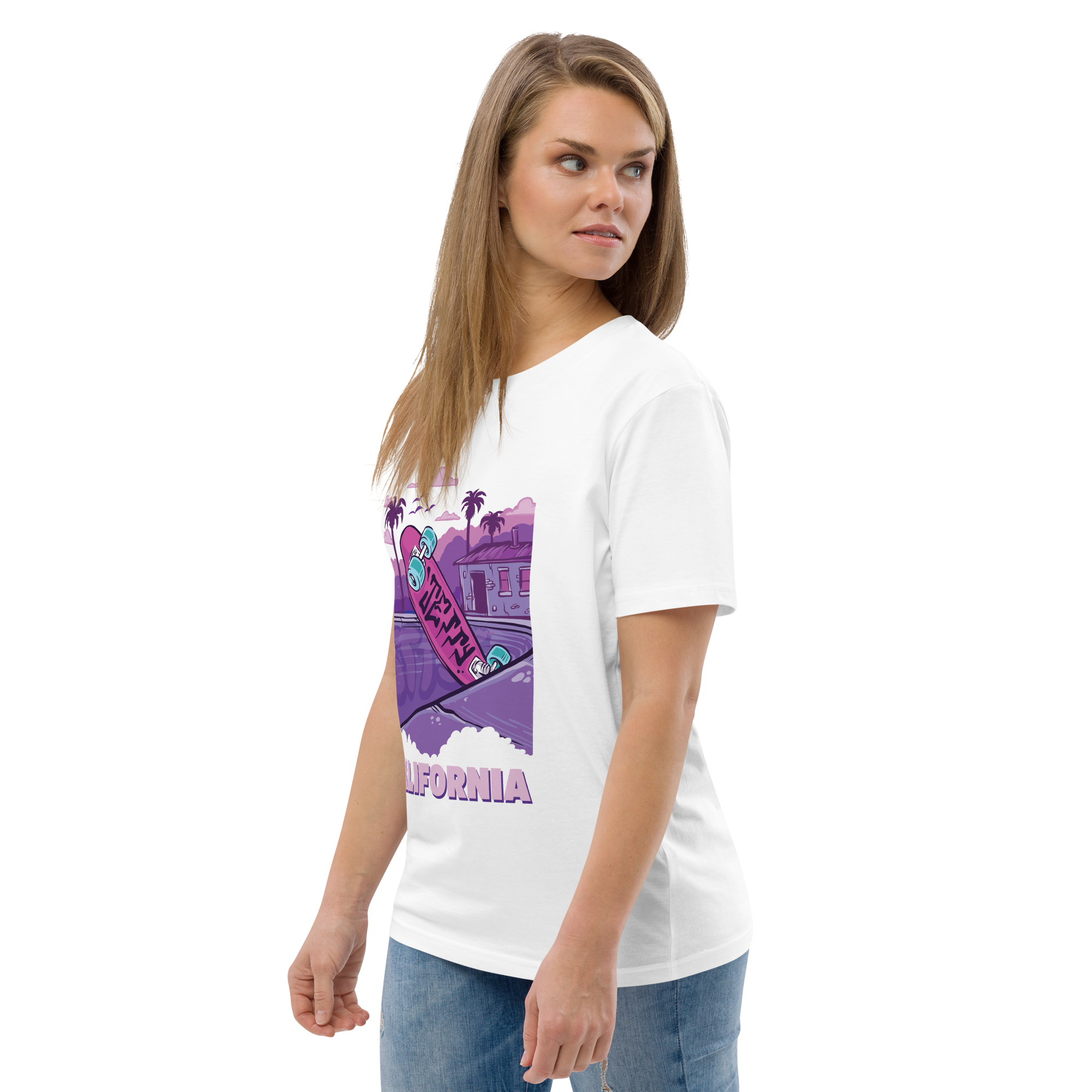 unisex-organic-cotton-t-shirt-white-left-front-6858d7e663540