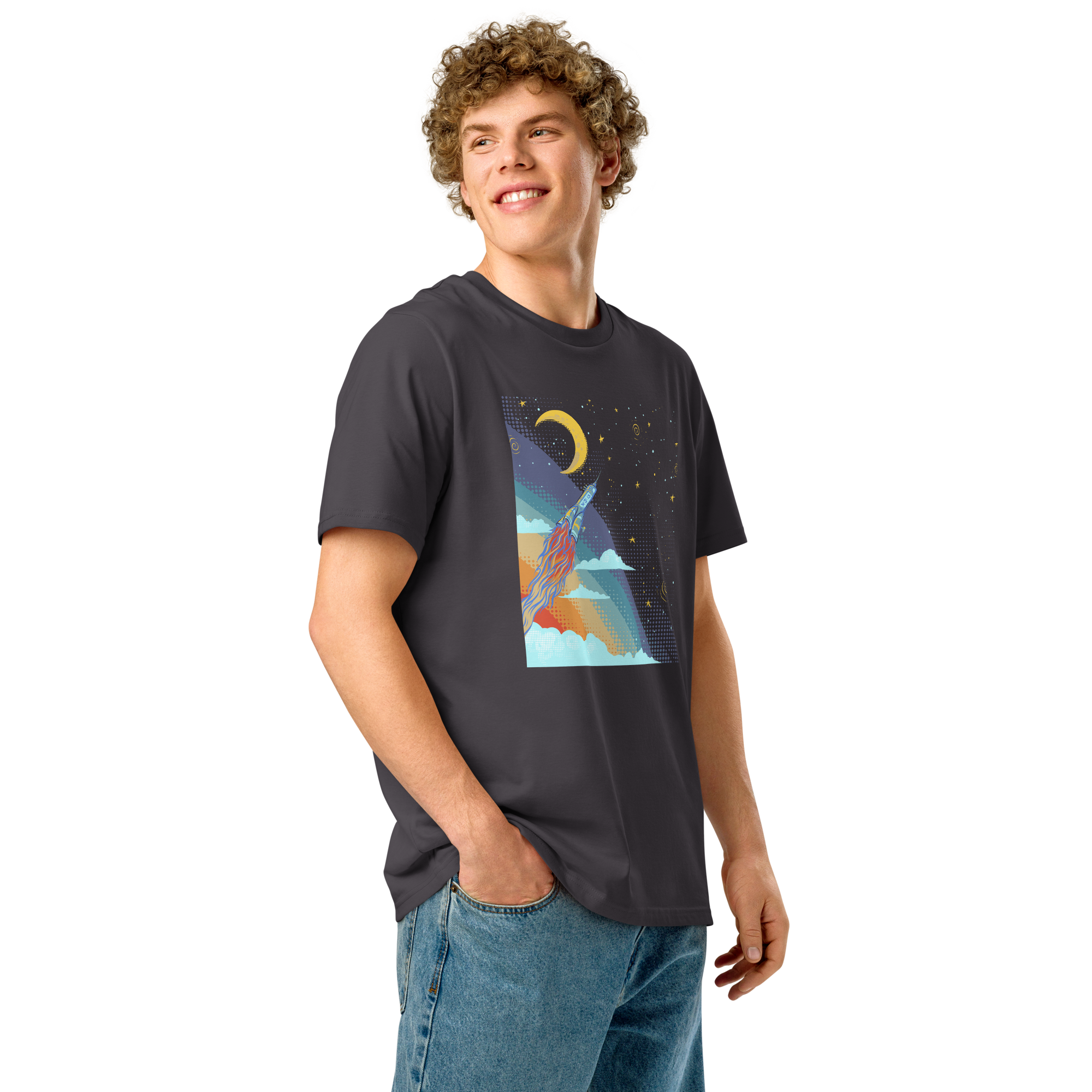 unisex-organic-ribbed-neck-t-shirt-anthracite-right-front-684b9a97da875