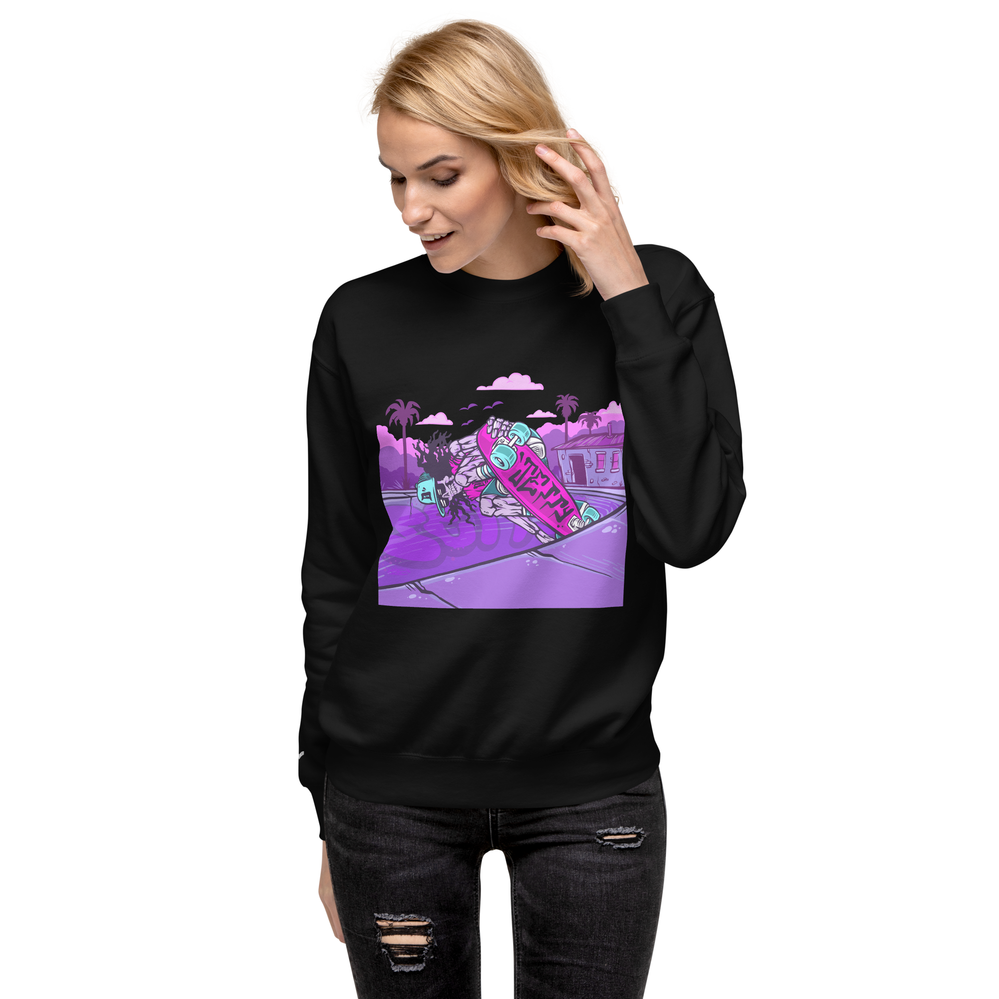 unisex-premium-sweatshirt-black-front-684bbe639ff72