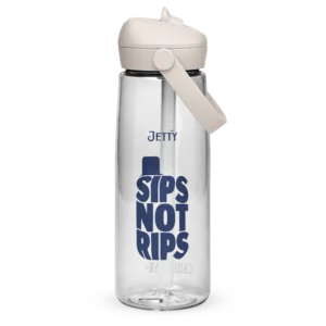 SNR Minitank Camelbak Flip Straw Water Bottle