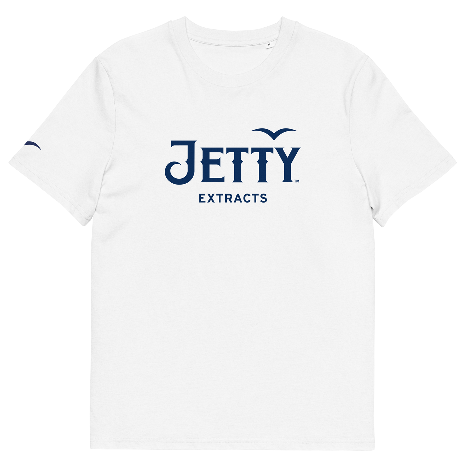 White Jetty Extracts 420 shirt — organic cotton unisex tee
