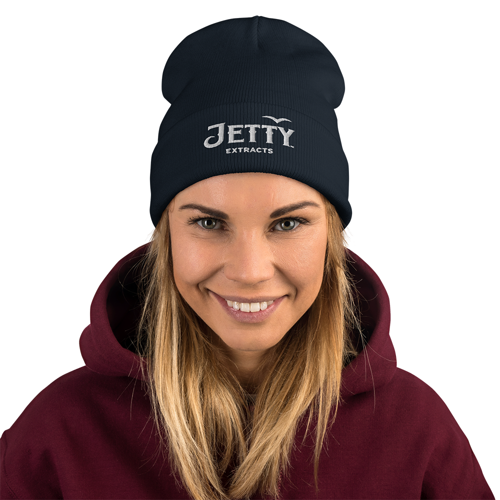 Comfy 420 Beanie styled with streetwear outfit for a relaxed cannabis-inspired look